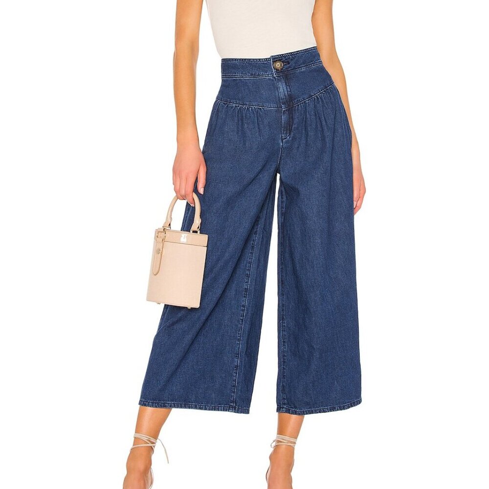 We The Free | Free People La Bomba Ocean Drive Ultra Wide Leg Denim Jeans